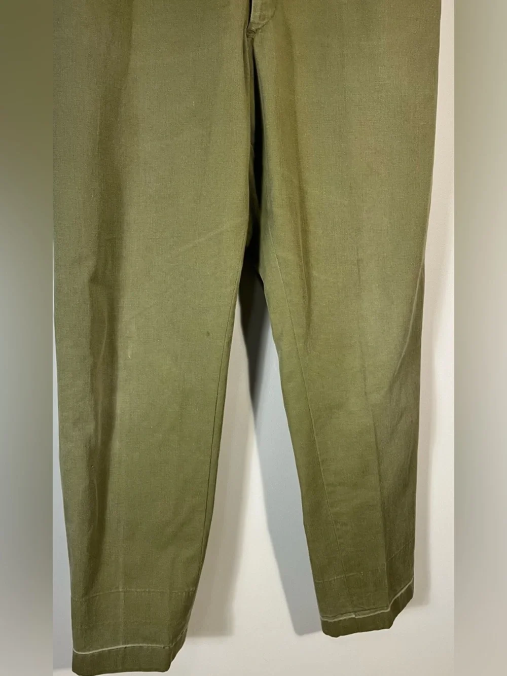 Vintage 50s 60s Boy Scouts of America Olive Green Uniform Pants